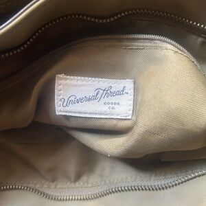 Universal Thread Tan Bag with Quality Stitching and Soft Lining